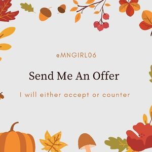 I’m always open to offers 😊